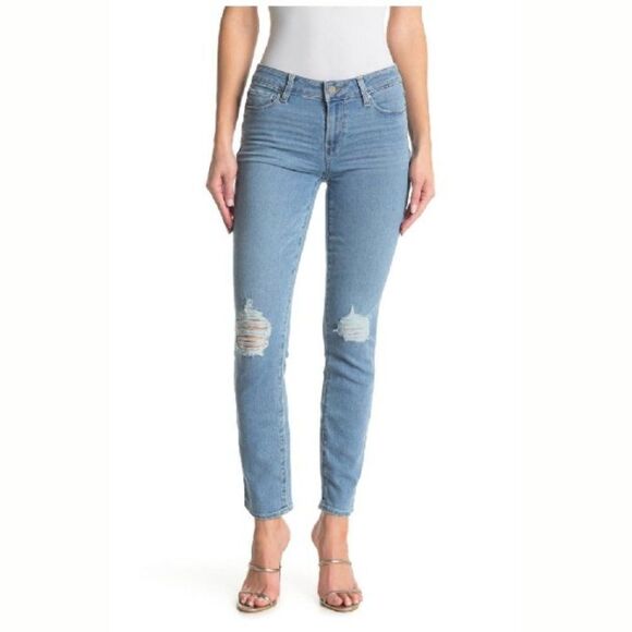 NWT Paige Skyline Ankle Peg Jeans - 27 - Picture 1 of 12
